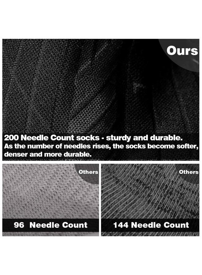 Hylaea Mens No Show Socks for Running Athletic, No Blister Moisture Wicking Anti-Odor Coolmax Sport Socks, Cushion Padded, Breathable, Black, 3 Pack, Large - Image 4