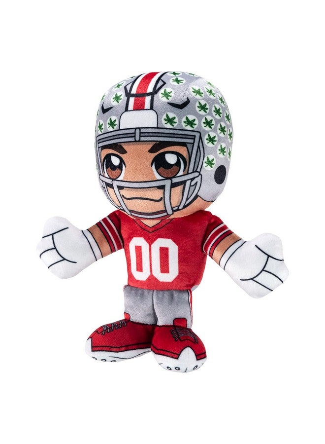 Bleacher Creatures Ohio State Buckeyes Football Player 8" Kuricha Sitting Plush - Soft Chibi Inspired Player - Image 3