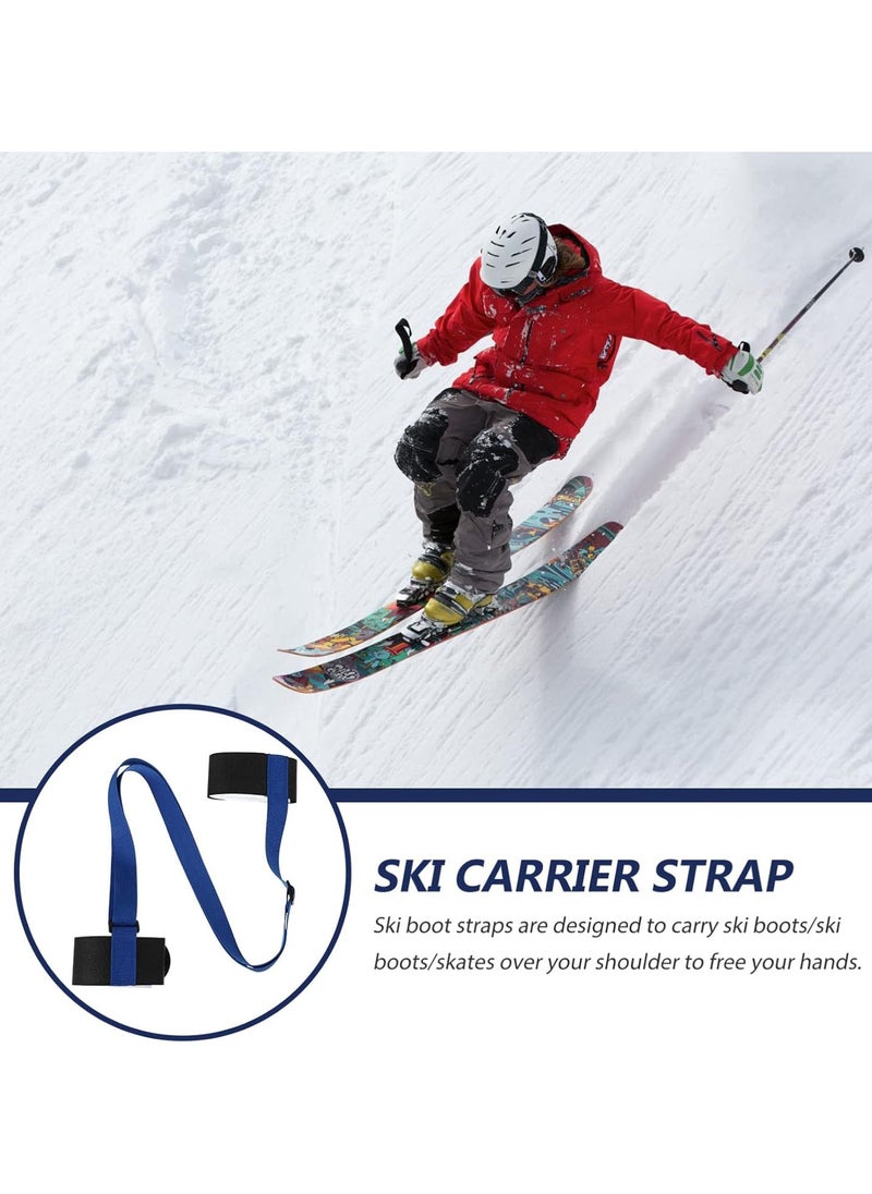 GGOOT - Ski and Snowboard Portable Ski Strap Carrying Strap for Snowboard Snowboard Fixing Strap Boot Carrier Strap - Image 1