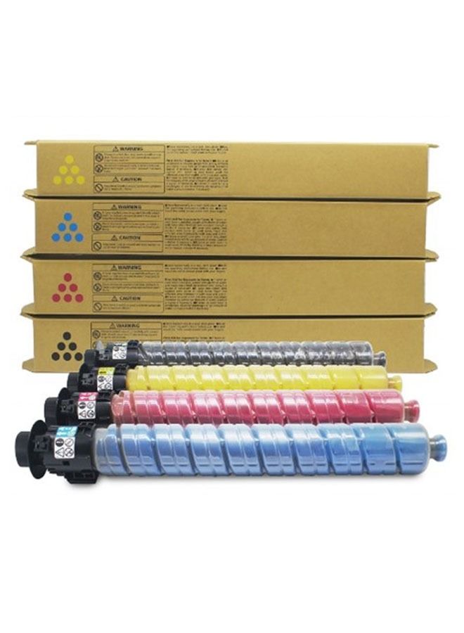 تونر ياباني متميز متوافق لطابعات ريكو MP-C3003 / C3503 / C3004 / C3504 (مجموعة كاملة من 4 قطع)