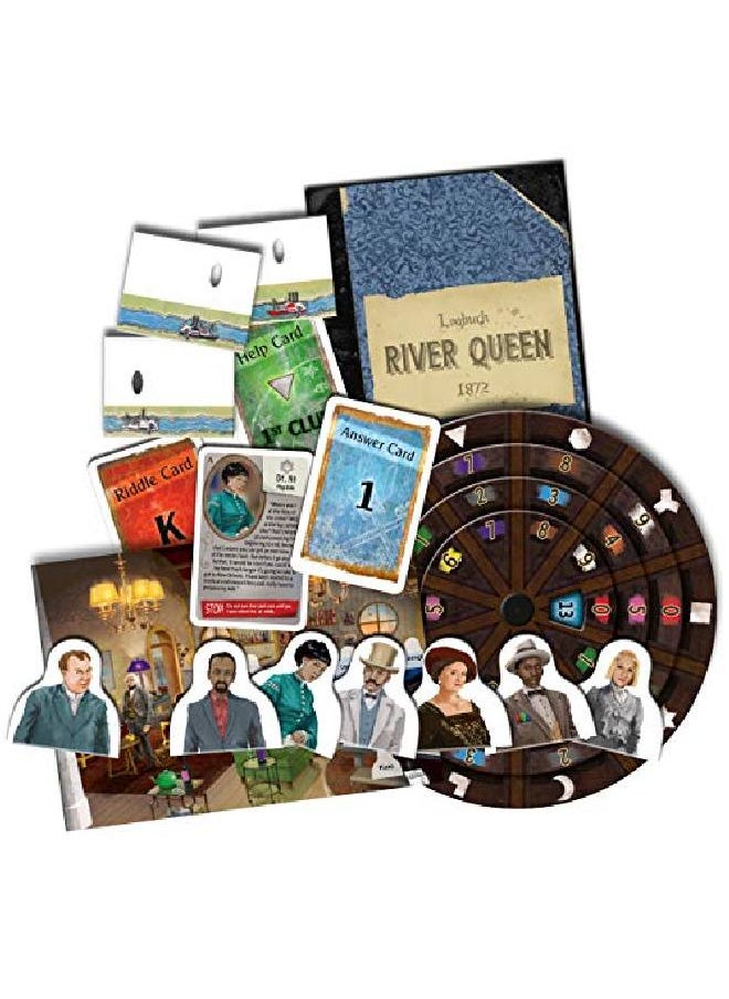Thames & Kosmos - Exit Theft On The Mississippi ; Escape Room Game In A Box; Exit The Game A Kosmos Game ; Family Friendly Cardbased Athome Escape Room Experience For 1 To 4 Players Ages 12+ - Image 1