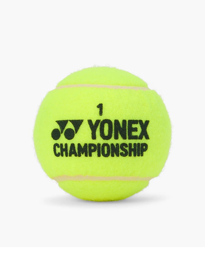 Yonex Championship Tennis Balls, Pack of 4 Cans - Image 3