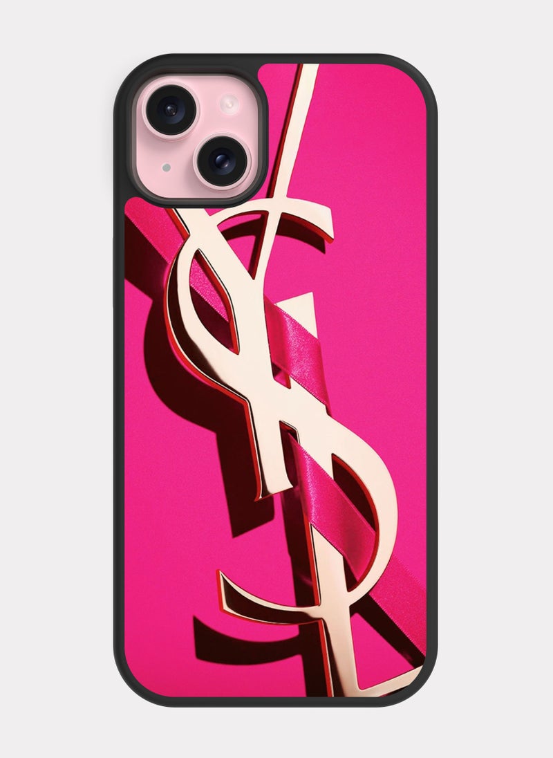 PXLAAT iPhone 15 Plus case cover Yves Saint Laurent - Image 1