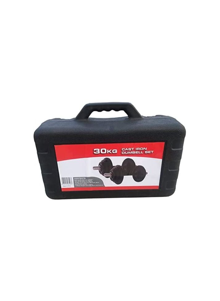 ALCOACH Adjustable Training Dumbbell With Bar Extension 30 Kg - FW080 - Image 4