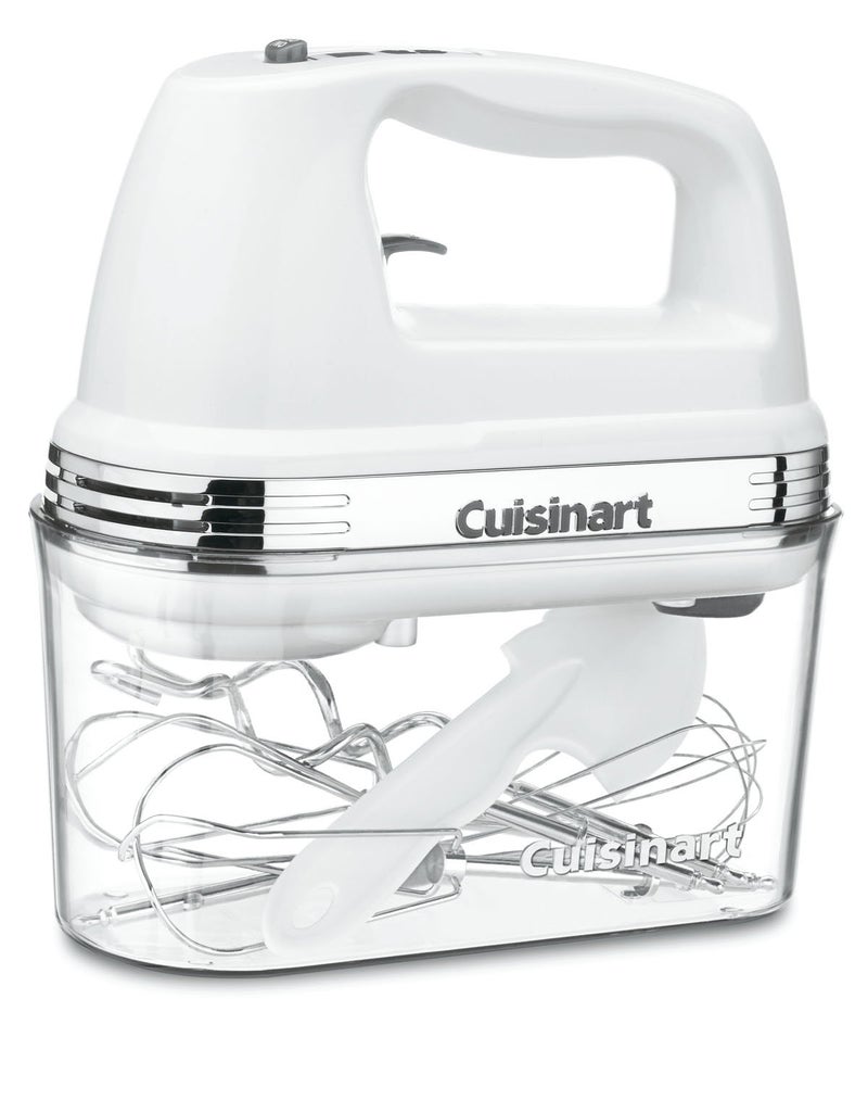 Cuisinart Cuisinart HM-90S Power Advantage Plus 9-Speed Handheld Mixer with Storage Case, White  - Image 1