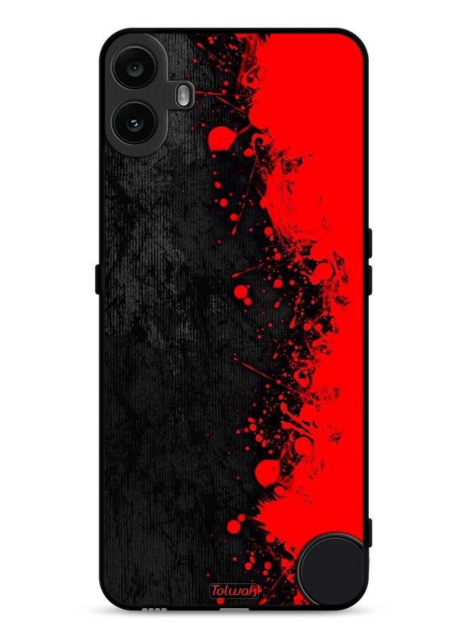 Tolwak Nothing CMF Phone 1 Protective Case Cover Paint Abstract Pattern - Image 1