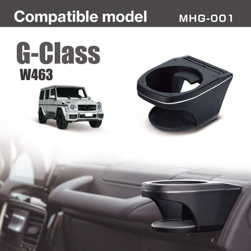 AZUTO Cup Holder for Mercedes-Benz G Class G-Wagen W463, Custom Fit and Finish, Designed and Assembled in Japan, MHG-001 - Image 3