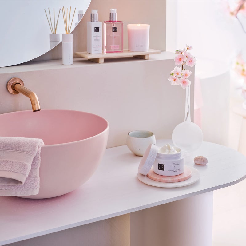 RITUALS Sakura Renewing Body Cream - Moisturizer with Rice Milk & Cherry Blossom - 7.4 Fl Oz - Image 2