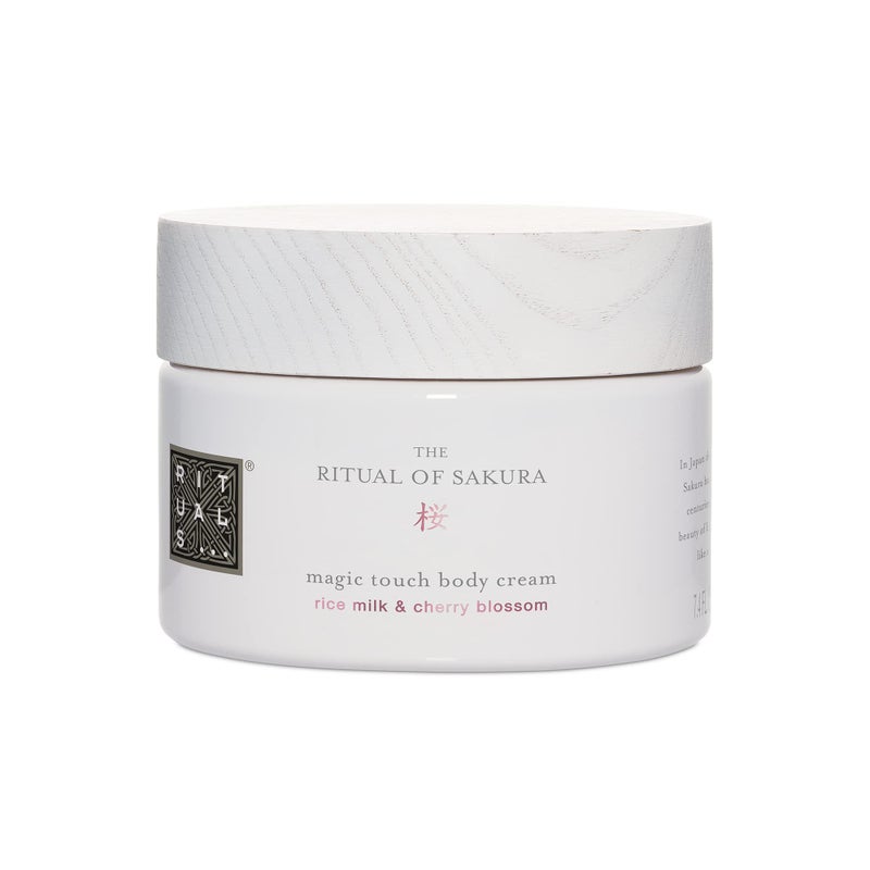 RITUALS Sakura Renewing Body Cream - Moisturizer with Rice Milk & Cherry Blossom - 7.4 Fl Oz - Image 1