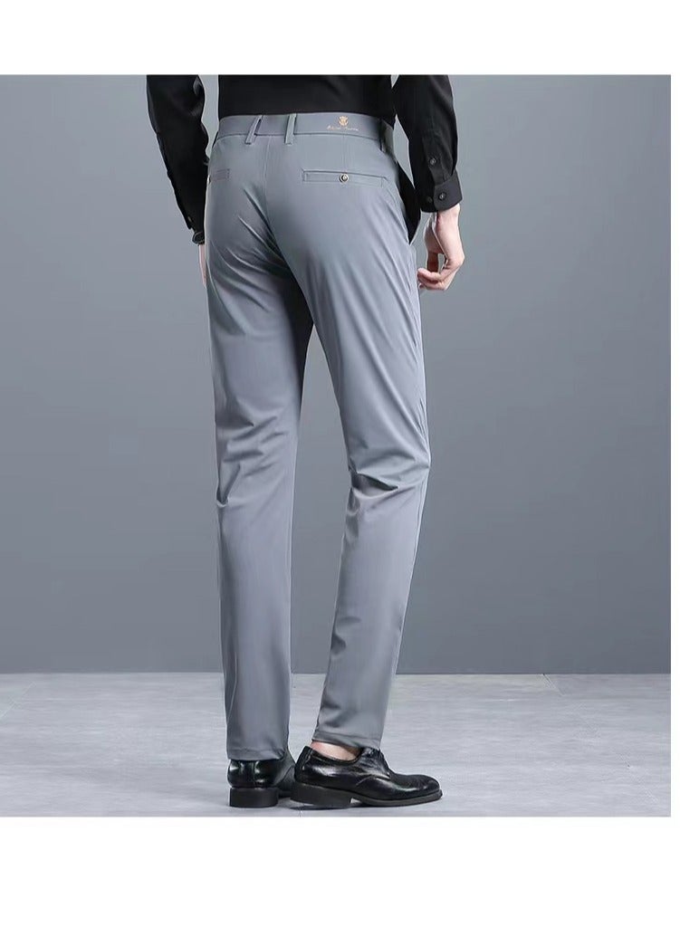 Loquat Men's High Quality Suit Pants  - Image 2