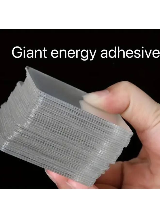 18pcs Magic Double Sided Adhesive Stickers Transparent Strong Easy Install Indoor Utility Hooks - Image 3