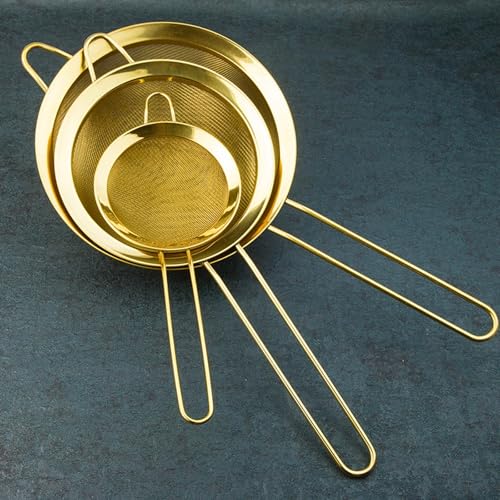 MERISHOPP Fine Strainer Comfortable Multifunctional Food Strainer for Foam Flour Juice Diameter 18cm - Image 1