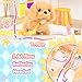 Tagitary Plush Toys Walking Dog Toys That Can Walk Bark and Wag TailInteractive Electronic Pet Toys Puppy with LeashEaster Christmas Birthday Gift for Toddlers Kids - Image 4