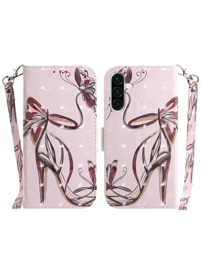 erorex Case For Samsung Galaxy A36 5G / A56 5G 3D Colored Horizontal Flip Leather Phone Case - Image 1