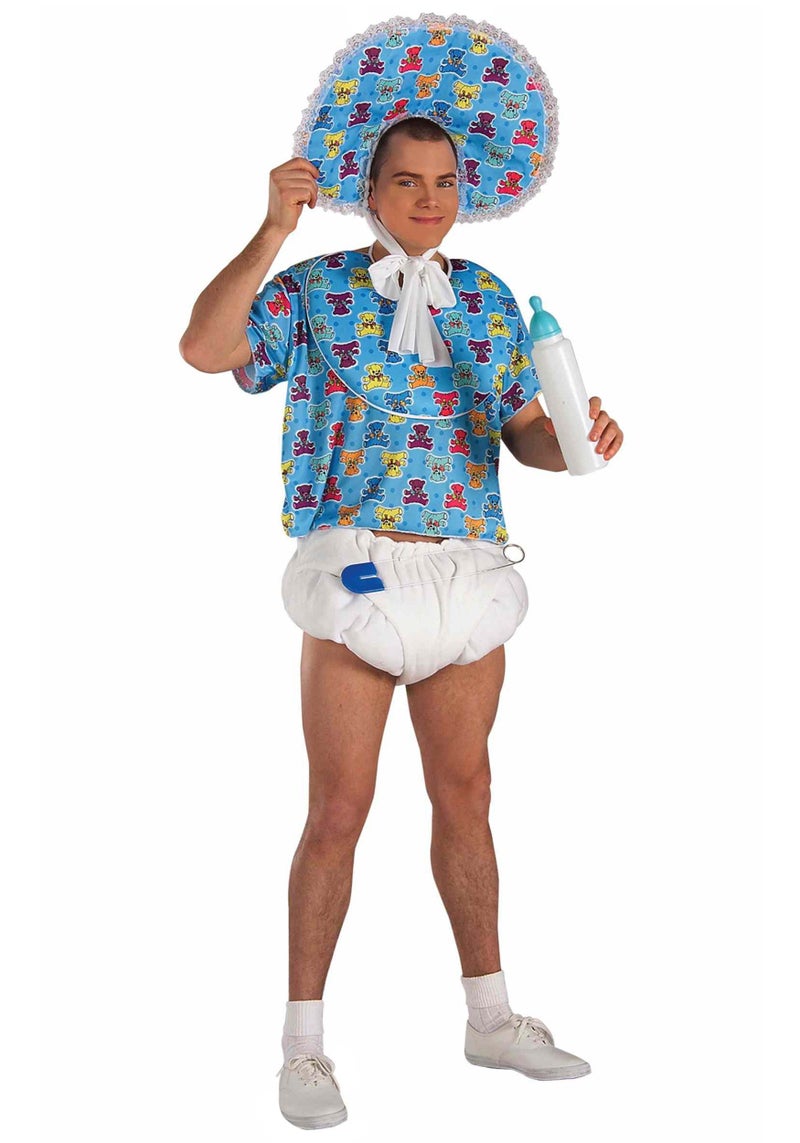 Rubies Blue Baby Boomer Costume for Adults, Men's Standard - Image 1