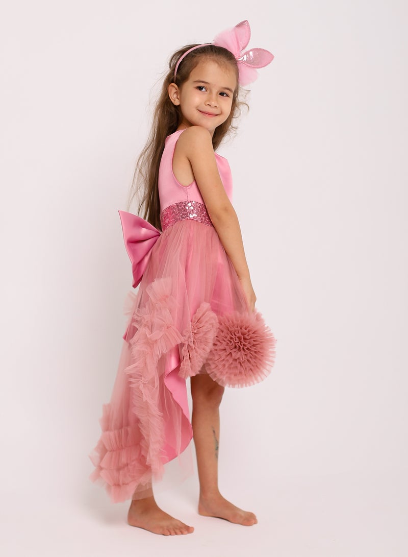 D'Daniela Floral Tulle Dress - Image 5