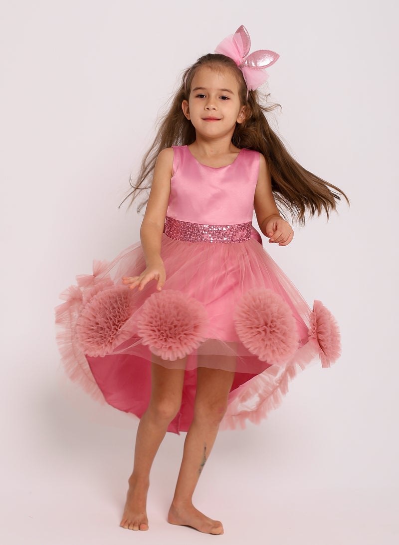 D'Daniela Floral Tulle Dress - Image 1