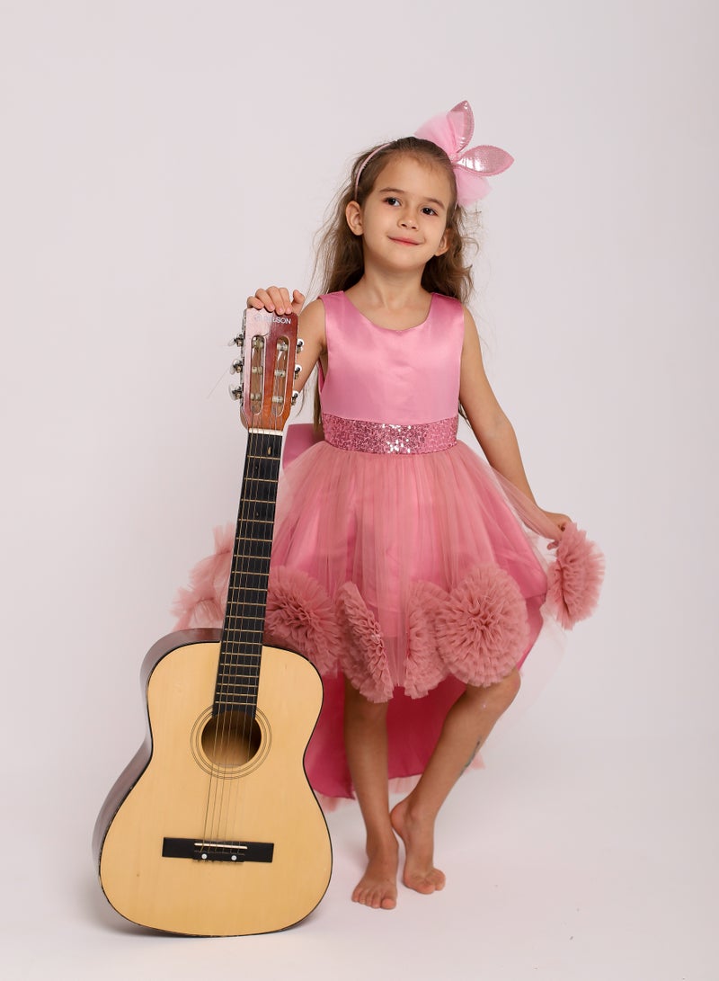 D'Daniela Floral Tulle Dress - Image 3