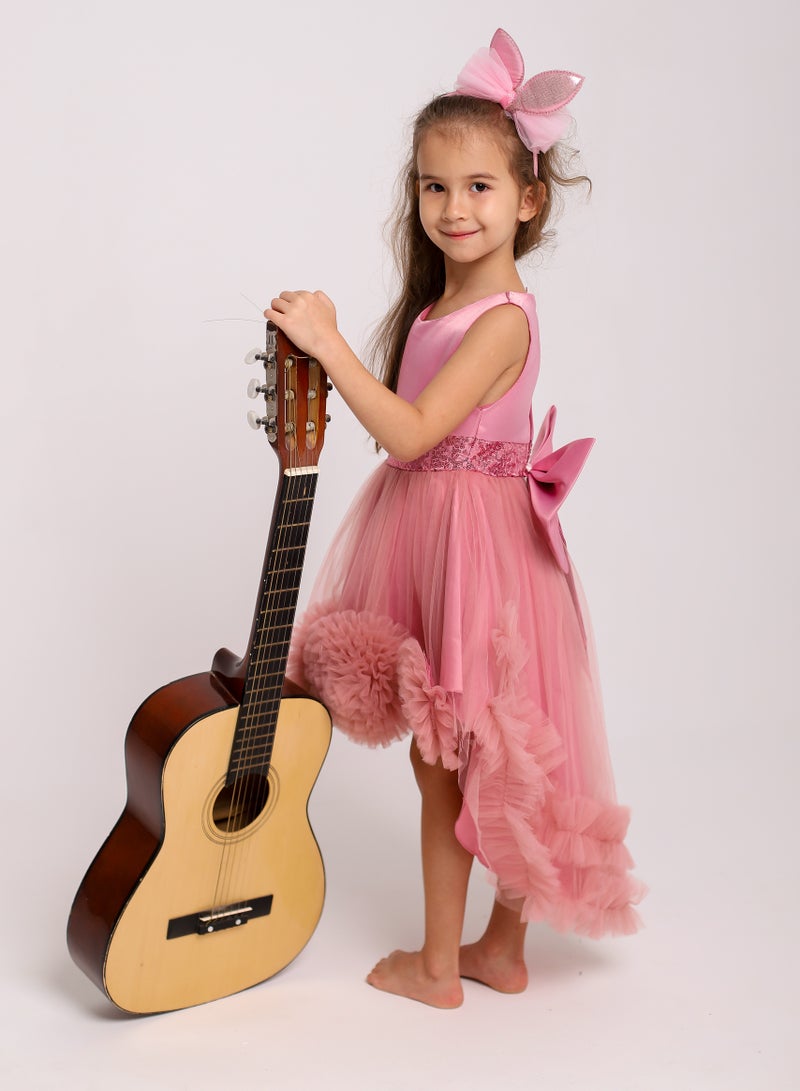 D'Daniela Floral Tulle Dress - Image 4