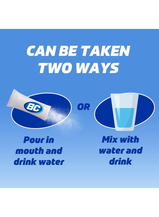 BC Powder Original Strength Pain Reliever, Aspirin Dissolve Packs, 50 Count - Image 4