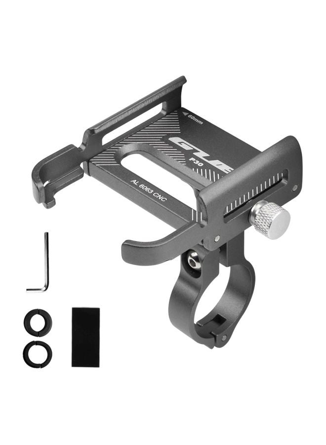 GUB Aluminum 360 Degree Rotating Adjustable Bike Phone Holder 10.3x8.3x7.8cm - Image 1