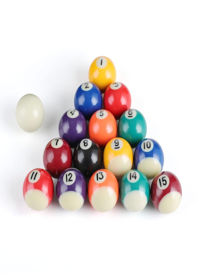 HMQQ Billiards Ball (1 1/2" Children Pool Ball with Complete 16 Ball Set, one Box) - Image 1