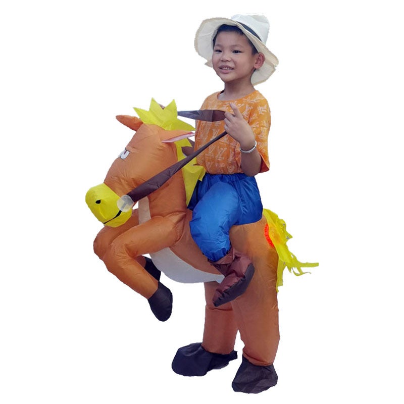 Elephant Halloween Party Christmas Funny Props Koala Camel Active Horse Inflatable Suit - Image 1