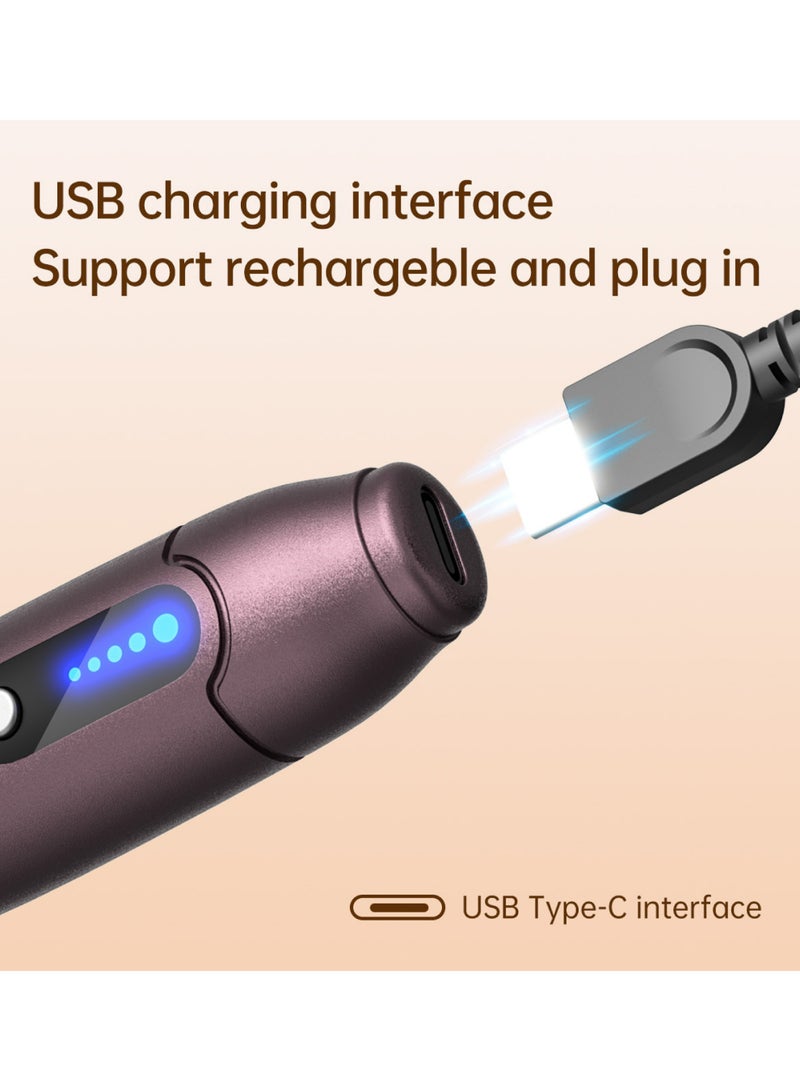 Mr.Pin Original Derma Pen Mr.Pin A10 Plus - Wireless with 20 Pieces Replacement Cartridges in Different Sizes - for Skin and Hair Care - Image 5