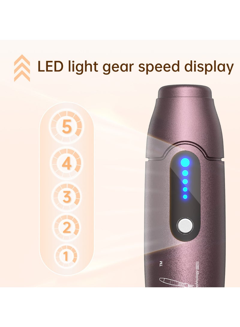 Mr.Pin Original Derma Pen Mr.Pin A10 Plus - Wireless with 20 Pieces Replacement Cartridges in Different Sizes - for Skin and Hair Care - Image 2