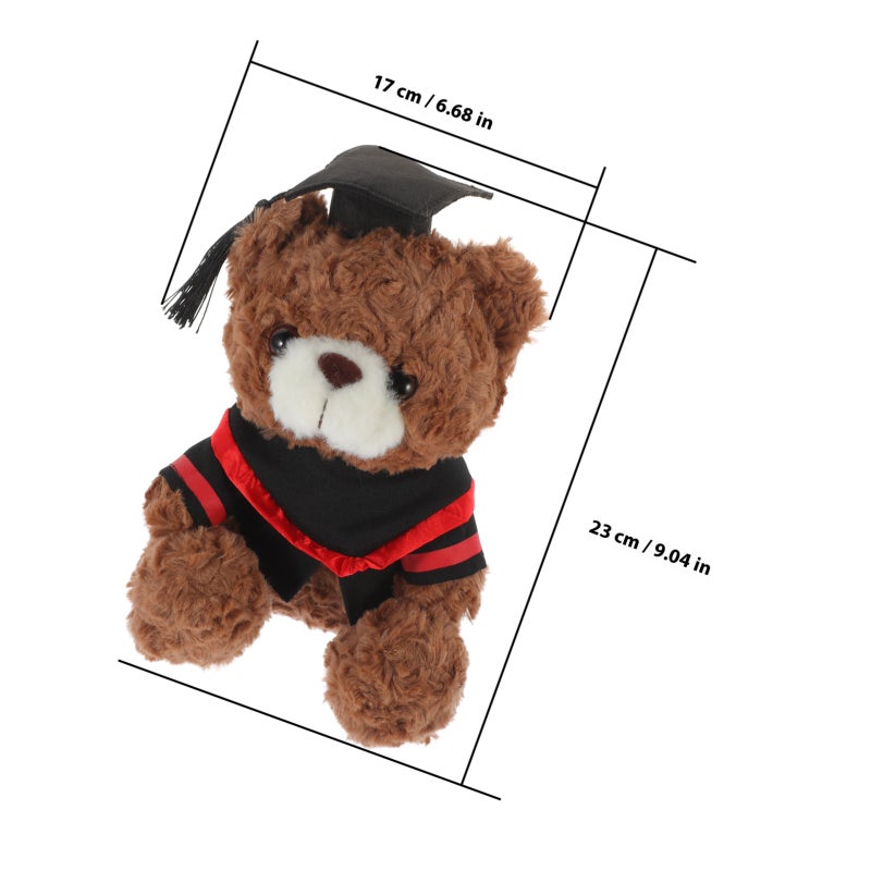 🧸 دب تخرج ناعم لطيف هدية مثالية للطلاب - Image 2