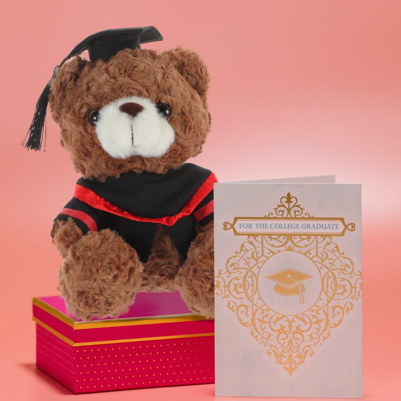 🧸 دب تخرج ناعم لطيف هدية مثالية للطلاب - Image 5