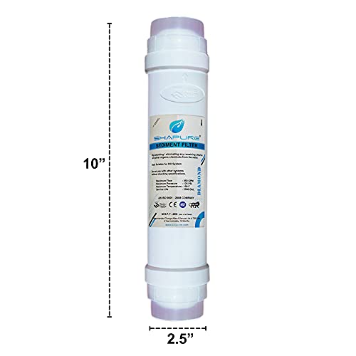 SHAPURE RO Service Filter kit for All Type of Water Purifier (RO Membrane+Inline+Prefilter+Housing+Fr+Pipe+Connectors+Spanner)(Yearly RO kit) Works up to 2500 TDS - Image 3