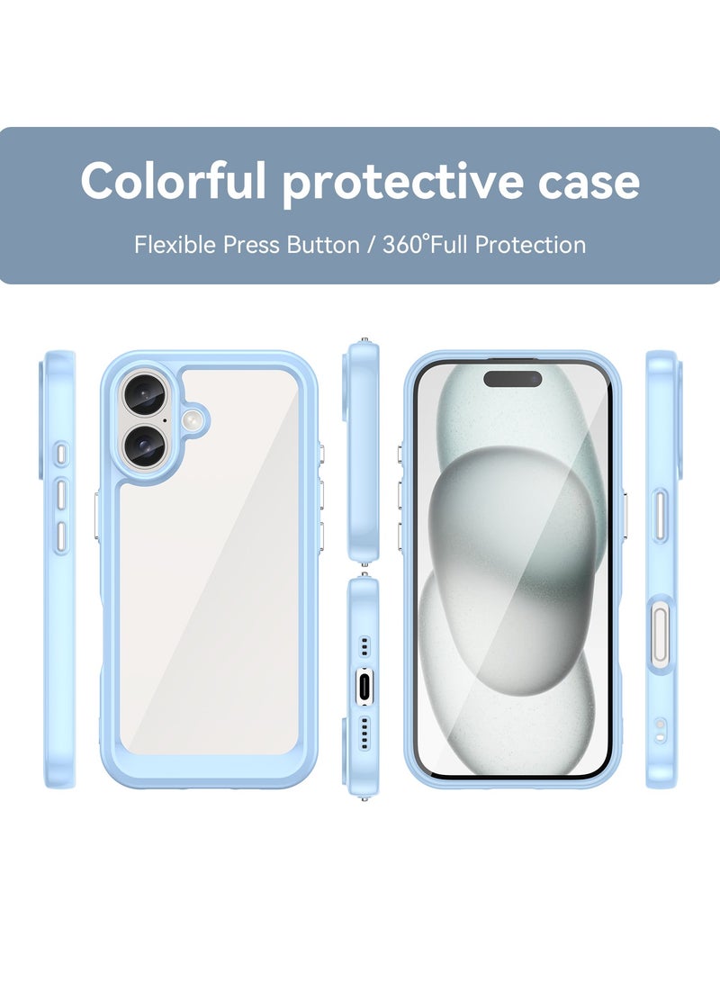يوارب كينج غطاء حماية لهاتف Apple iPhone 16 5G أزرق - Image 2