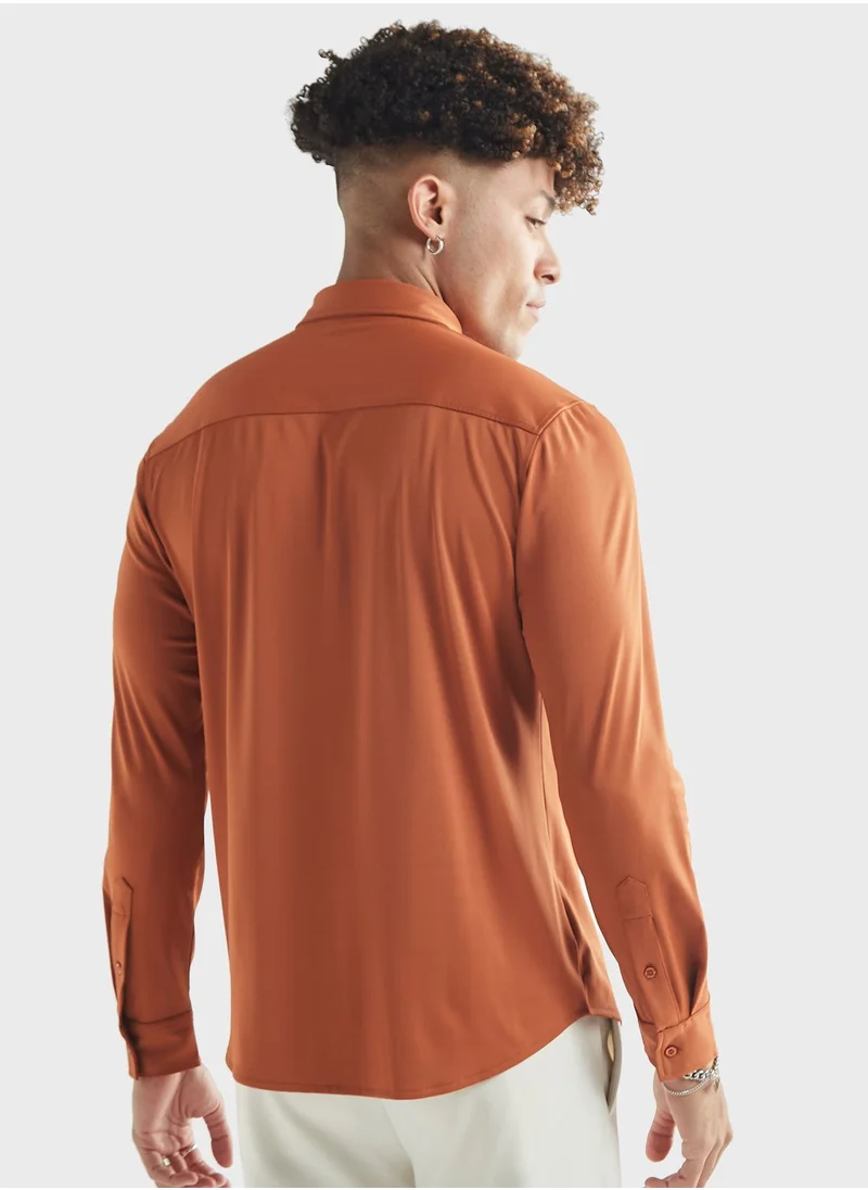 فاف Shirt With Long Sleeves