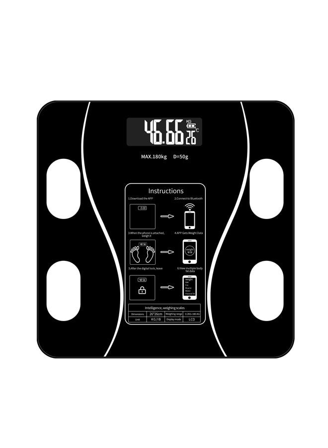 Smart digital weighing and fat scale bathroom smart weighing machine body fat scale smartphone app weighing scale - Image 1