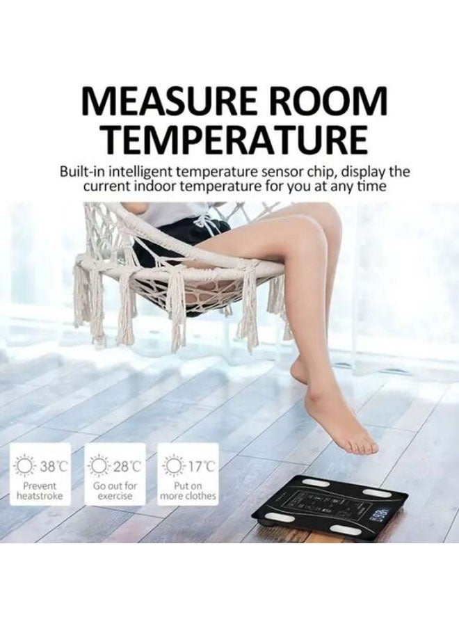 Smart digital weighing and fat scale bathroom smart weighing machine body fat scale smartphone app weighing scale - Image 4