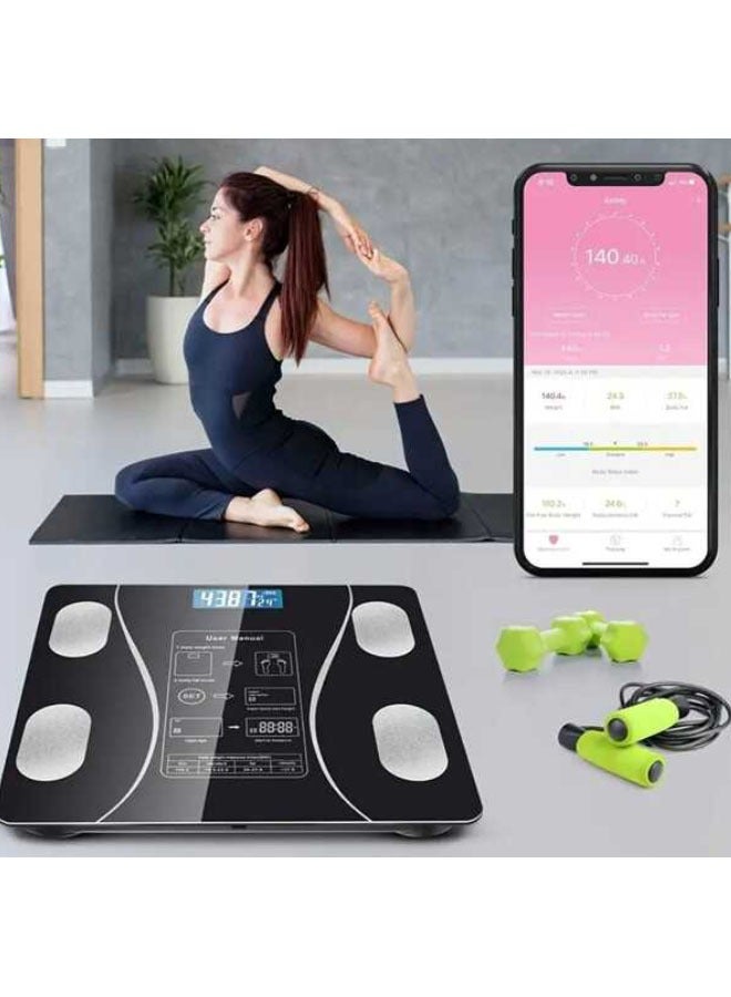 Smart digital weighing and fat scale bathroom smart weighing machine body fat scale smartphone app weighing scale - Image 5