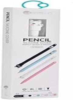 Coteetci Coteetci (1-A) Pencil 1 Silicone Cover, Stylus Kitty Cartoon Pen Case Sleeve For Apple Pencil 1 - White 