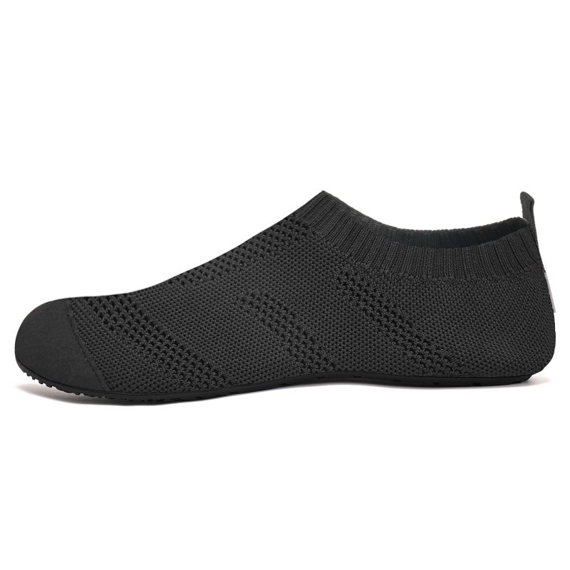 WateLves Womens Barefoot Water Shoes Travel House Slippers for Indoor and Outdoor Aqua Socks for Beach Swim Surf Yoga Dancing Camping Must Haves (Black, 38/39) - Image 3