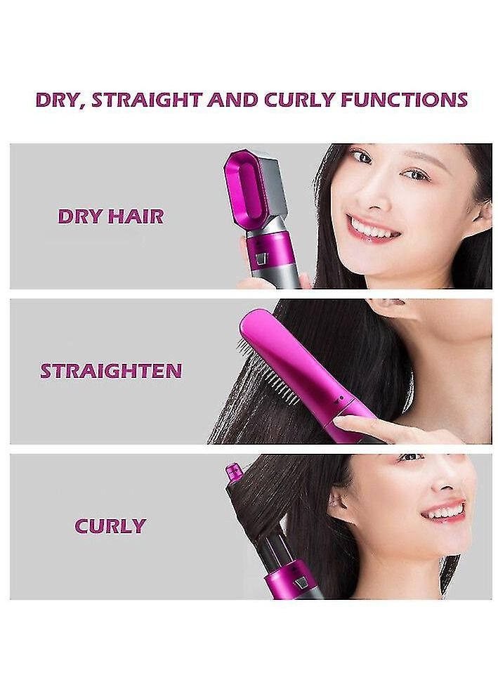 5 in 1 Hair Dryer Brush with Hair Volumizer,Hot Air Brush,Scalp Massager,Curler and Straightener for Women Hair Styling - Image 2