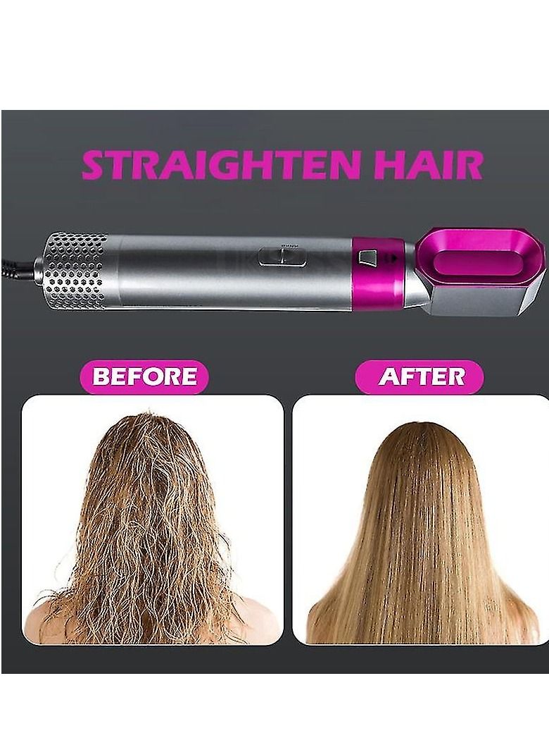5 in 1 Hair Dryer Brush with Hair Volumizer,Hot Air Brush,Scalp Massager,Curler and Straightener for Women Hair Styling - Image 3