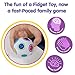 Continuum Games Fidget About It The Fast Paced Puzzle Dice Rolling Fidget Toy Board Game Click The Orbs and Solve The Puzzles On The Cards Fun for Family Game Nights 24 Players Ages 6 and Up - Image 4
