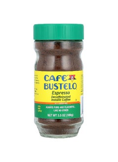 Café Bustelo Café Bustelo, Espresso, Decaffeinated Instant Coffee, 3.5 oz (100 g)  - Image 1