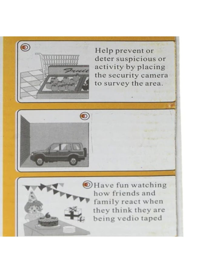 Crony D01 Security camera 12 Volt 700TVL Realistic Looking Security Security Camera realistic fake camera Suitable for home/outdoor scenarios - Image 3