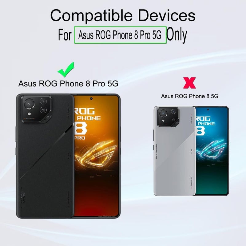 2 Pack Screen Protector For Asus ROG Phone 8 Pro 5G 6.78 - Image 3
