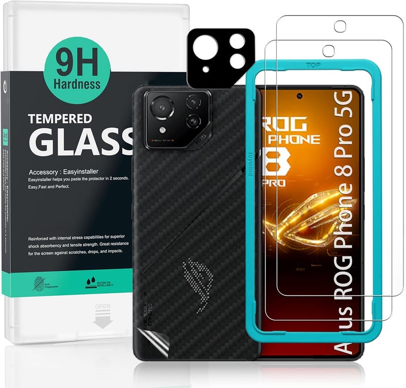 2 Pack Screen Protector For Asus ROG Phone 8 Pro 5G 6.78 - Image 2