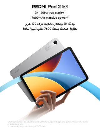 REDMI Pad 2 9.7-inch Tablet Graphite Gray 4GB RAM 64GB WiFi with inbox Cover - Global version - view 5