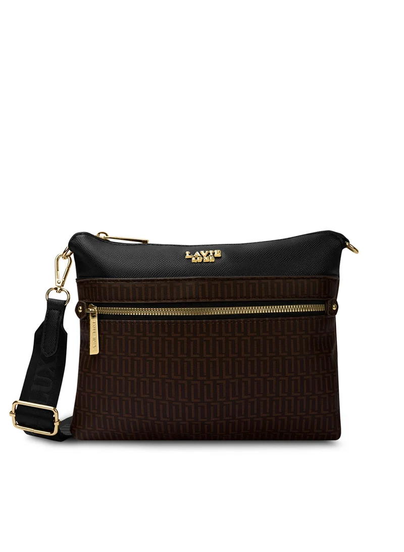 Luxe Women's Mono Quick25 Top Zip (Black/Choco)