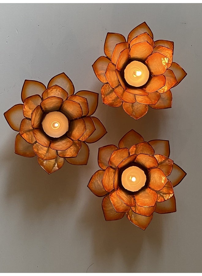 Lotus Tea Light Mango  - Image 2