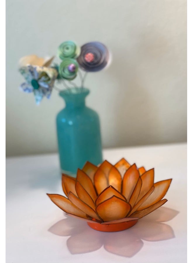 Lotus Tea Light Mango  - Image 4